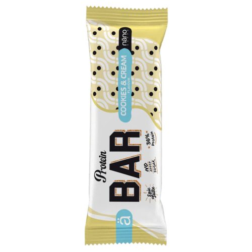 Nano Supps Protein Bar fehérje szelet 55 g cookies and cream