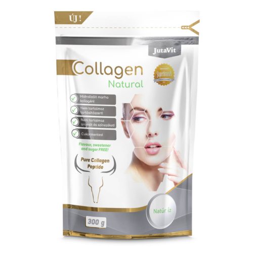 JutaVit Collagen Natural italpor 400g - natúr