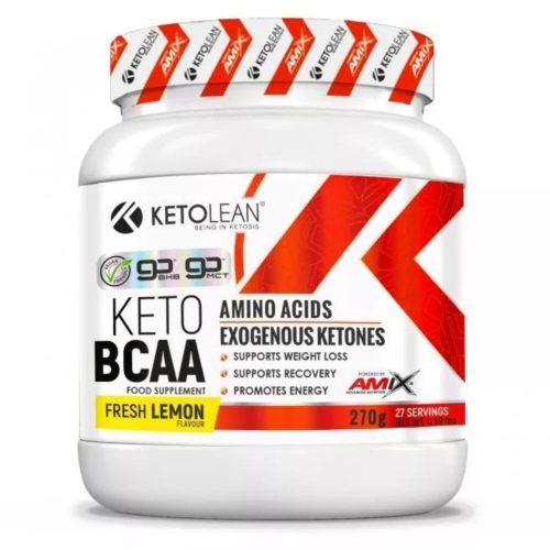 Amix Nutrition KetoLean Keto goBHB + BCAA 270 g citrom