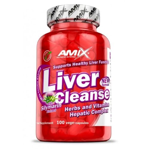 Amix Nutrition Liver Cleanse gyógynövénykivonat és vitamin komplex 100 db