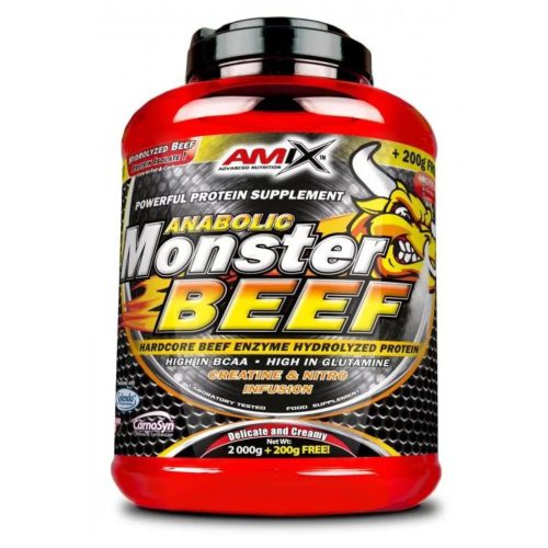 Amix Nutrition Anabolic Monster 90%  BEEF Protein 1000 g csokoládé