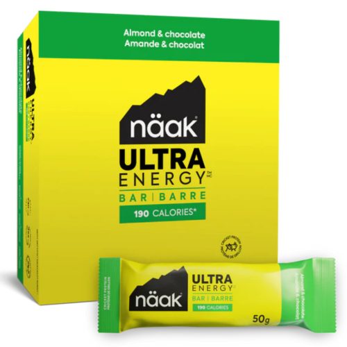 Näak Ultra Energy™ energia szelet - csokoládé - mandula - 24x50g