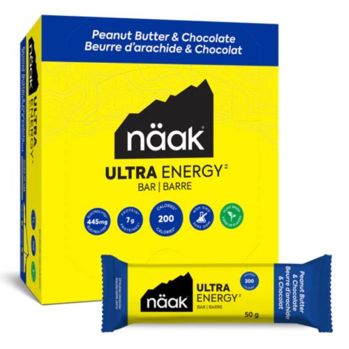 Näak Ultra Energy™ energia szelet - mogyoróvaj-csokoládé 12x50g