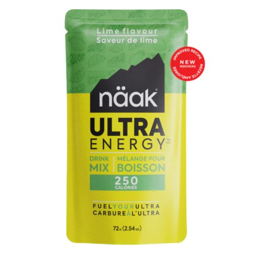 Näak Ultra Energy™ Drink Mix sportital por - lime 6x72g