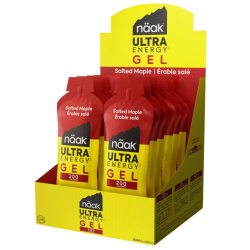 Näak Ultra Energy™ energia zselé - sós juhar szirup 12x57g