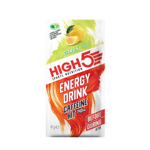 High5 2:1 Energy Drink Caffeine HIT sportital por koffeinnel 47 g, citrom