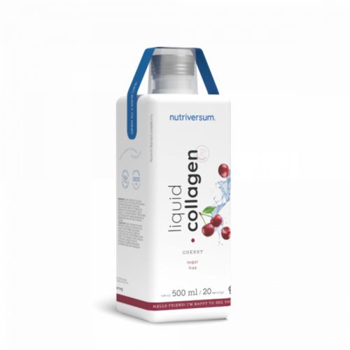 Nutriversum Collagen liquid Sugar Free - cseresznye