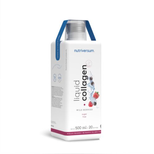 Nutriversum Collagen liquid Sugar Free - erdei gyümölcs