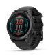 Garmin Fenix E 47mm - sötétszürke acél, fekete szilikon szíjjal (ED)