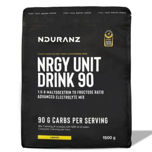 Nduranz Nrgy Unit Drink 90 sportital por szénhidráttal 1500 g Citrom