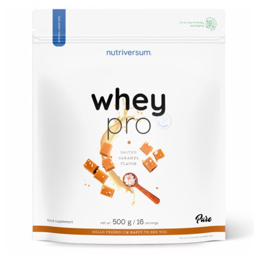 Nutriversum WHEY PRO - 500 g Sós karamell