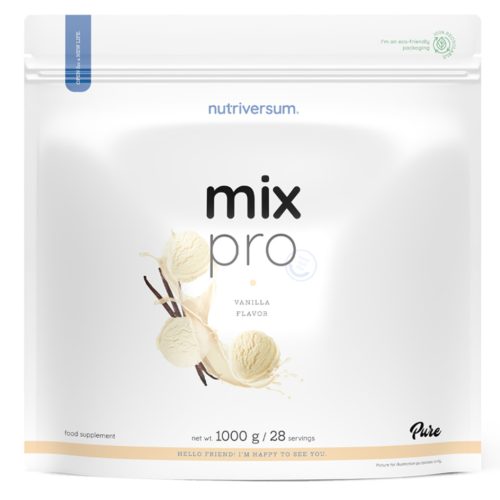 Nutriversum MIX PRO fehérjekeverék - 1000 g Vanília