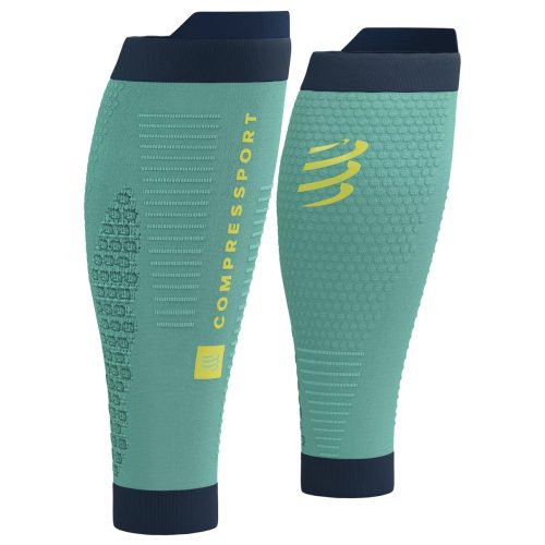 Compressport R2 3.0 kompressziós sportszár SHELL BLUE/BLUES