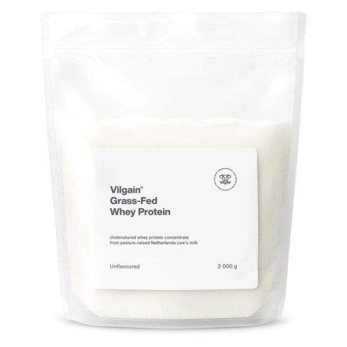 Vilgain Grass-Fed Whey Protein fehérje 2000 g Ízesítetlen