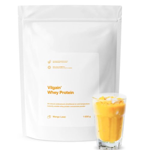 Vilgain Whey Protein fehérje 1000 g Mangó lassi