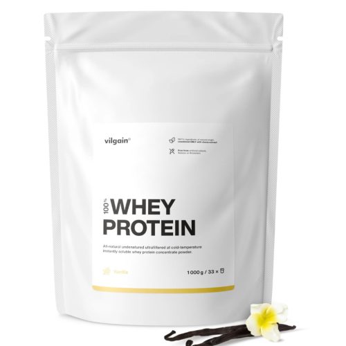 Vilgain Whey Protein fehérje 1000 g Vanília