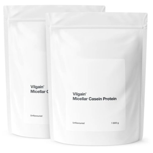 Vilgain Micellar Casein Protein fehérje 2x1000 g Ízesítetlen