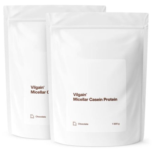 Vilgain Micellar Casein Protein fehérje 2x1000 g Csokoládé