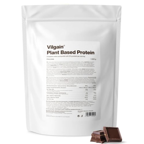 Vilgain Plant Based Protein fehérje 1000 g Csokoláde