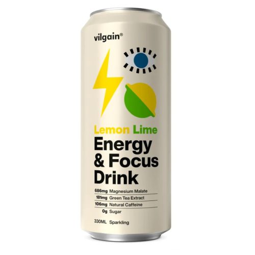 Vilgain Energy & Focus Drink ⁠33 ml Citrom lime