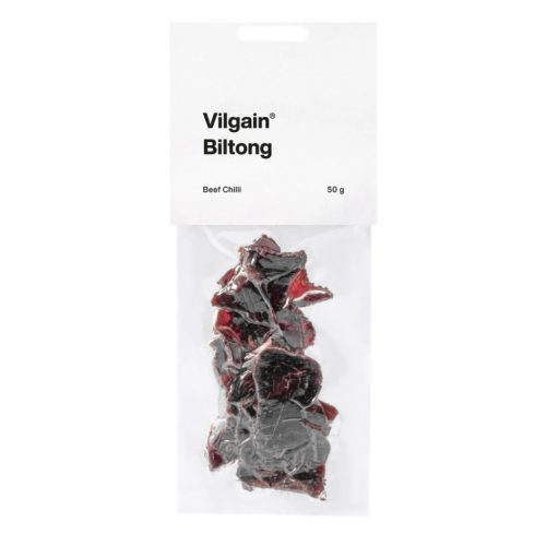 Vilgain Szárított marhahús biltong 50 g Chili