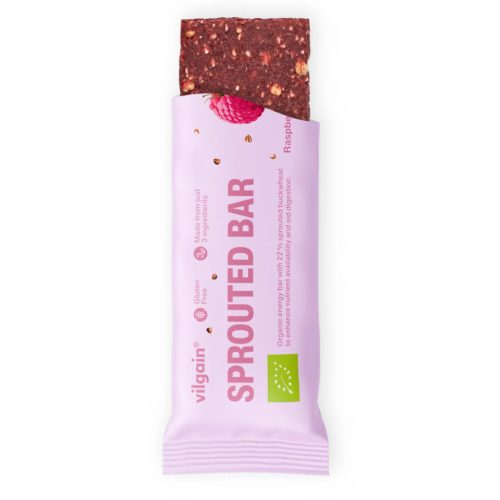 Vilgain Sprouted Energy Bar 35 g Málna