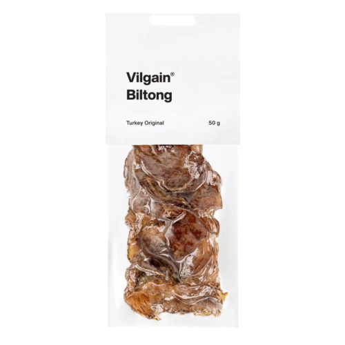 Vilgain Szárított pulykahús biltong 50 g