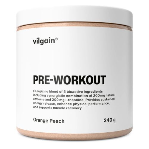 Vilgain Pre-Workout 240 g Narancs őszibarack