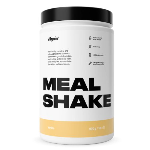 Vilgain Meal Shake étkezést helyettesítő shake 900 g Vanília