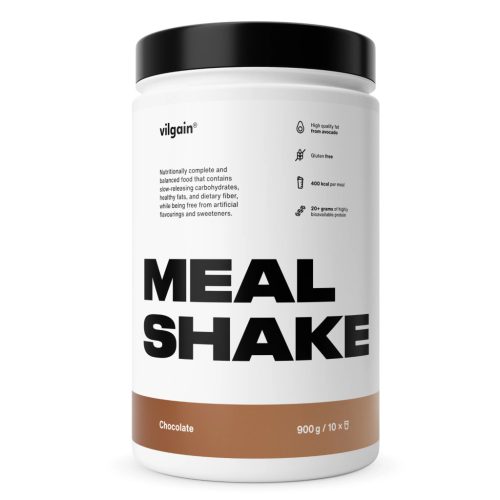 Vilgain Meal Shake étkezést helyettesítő shake 900 g Csokoládé