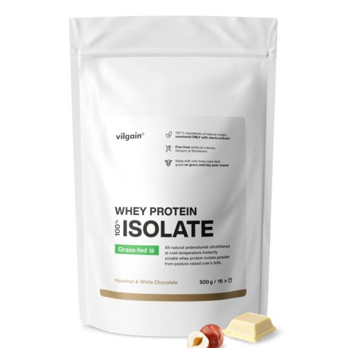 Vilgain Grass-Fed Whey Protein Isolate 500 g Banános shake