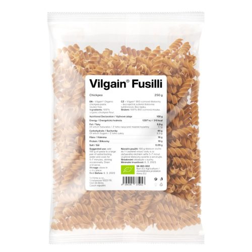 Vilgain Fusilli 250 g Búzadara