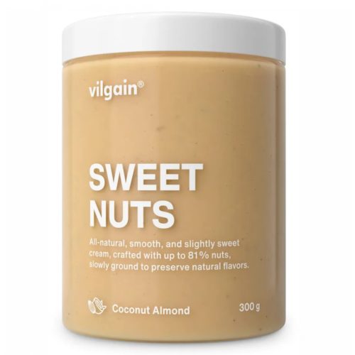 Vilgain Sweet Nuts dióvaj - Kókusz - mandula 300 g