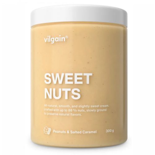 Vilgain Sweet Nuts dióvaj - Földimogyoró - sós-karamell 300 g