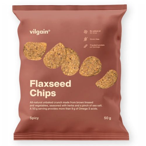 Vilgain Lenmag Chips - Pikáns 50 g