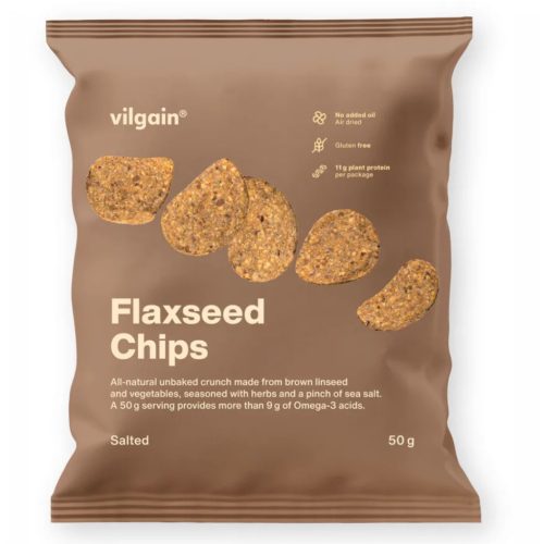 Vilgain Lenmag Chips - Sós 50 g