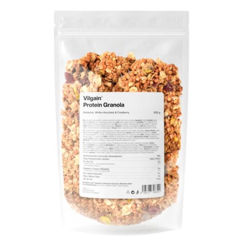 Vilgain Protein Granola - Pisztácia - fehércsokoládé - áfonya 350 g