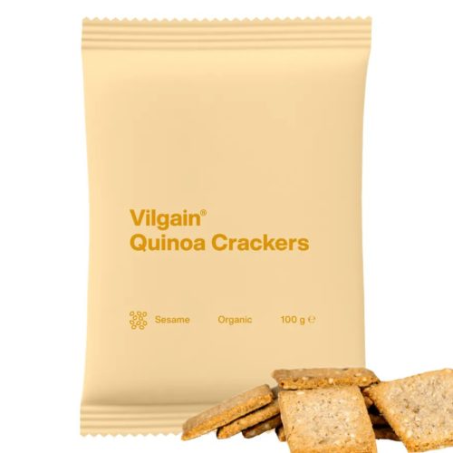 Vilgain BIO Quinoa krékerek - Szezámmag 100 g