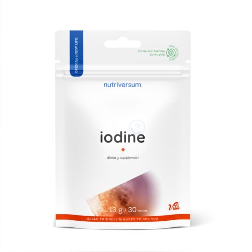 Nutriversum Iodine Tablet - 30 tabletta