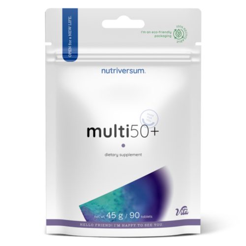 Nutriversum Multi 50+ Felnőtteknek - 90 db