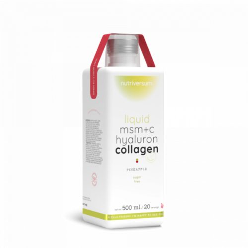 Nutriversum MSM+C Hyaluron Collagen Liquid - ananász