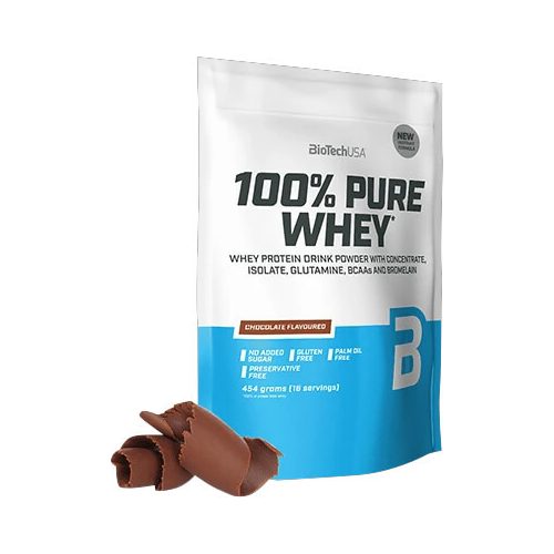 BioTech USA 100% Pure Whey 1000 g Csokoládé-Mogyoróvaj