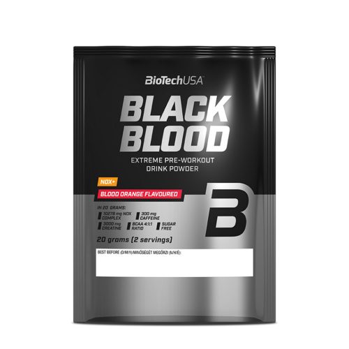 BioTech USA Black Blood NOX+ 20 g Vérnarancs