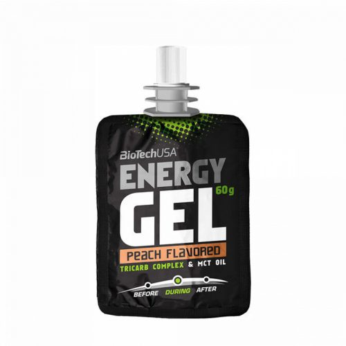 BioTech USA Energy Gel 60 g Őszibarack