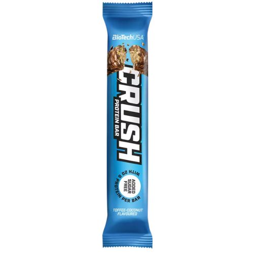 BioTech USA Crush Bar 64 g Toffee-Kókusz