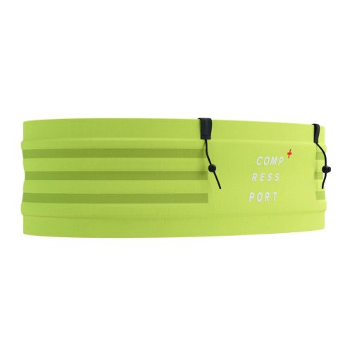 Compressport Free Belt Pro élénkzöld futóöv sportöv