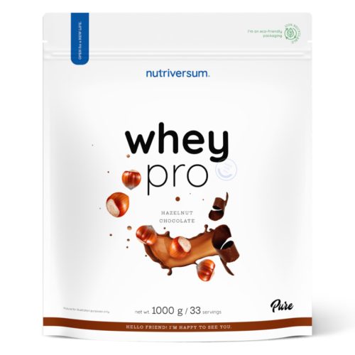 Nutriversum WHEY PRO - 1000 g Mogyoró - csokoládé