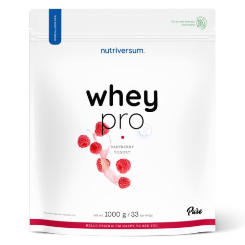 Nutriversum WHEY PRO - 1000 g málna - joghurt