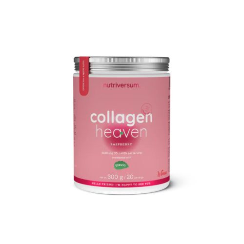 Nutriversum Collagen Heaven - 300 g Málna-stevia