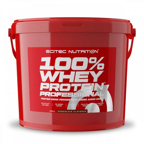 SCITEC NUTRITION 100% WHEY PROTEIN PROFESSIONAL - Csokoládé - mogyoró 5000 g